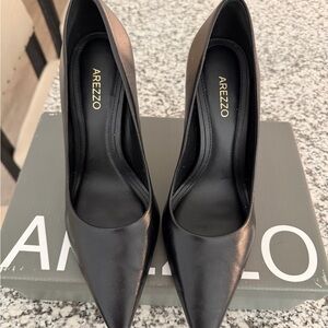 Arezzo Black Women's Heels